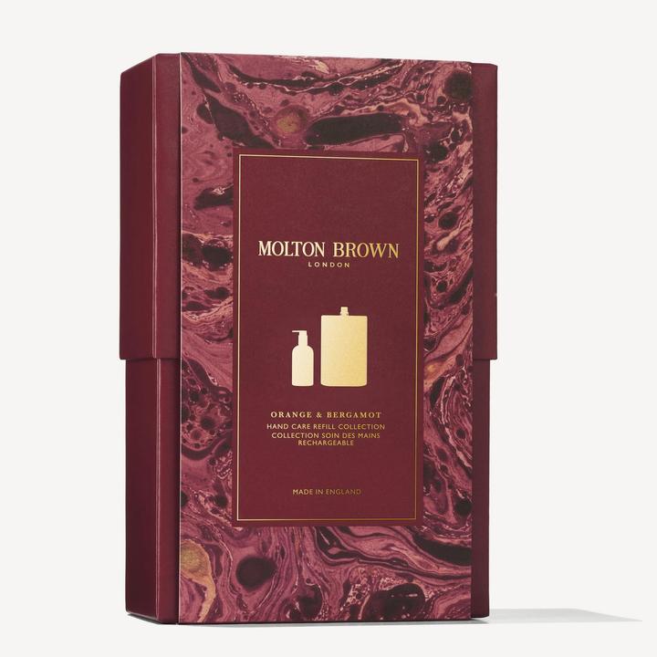 Molton Brown Orange & Bergamot Hand Wash Geschenkset mit Glasflasche (Flüssigseife, 600 ml)