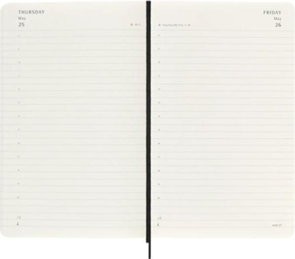Produktbild Moleskine Tageskalender (A5, Englisch)