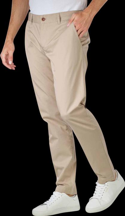 Actual product image Alberto Lou Pant Ceramica Gabardine brown melange (W31/L30)