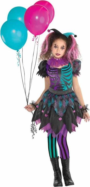 Actual product image Amscan Children's costume Haunted Harlequin Age 10 - 12 years (10XL, 11XL, 12XL)