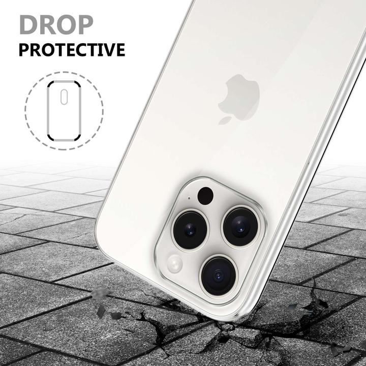 Produktbild Cadorabo TPU 360 Grad Hülle für Apple iPhone 15 PRO (Apple iPhone 15 Pro)