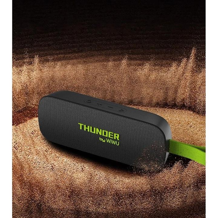 Actual product image Wiwu Bluetooth speakers - Wireless Bluetooth Speaker Thunder H2 (4 h, Battery operated)