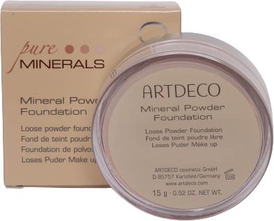 Artdeco Fond de teint poudre minérale (06 - Miel)