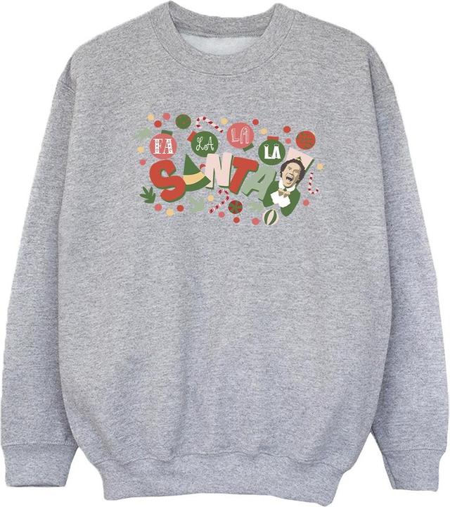 Elf Santa Fa La La Sweatshirt Mädchen