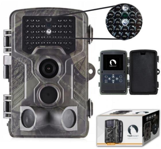 Image du produit Tophunt PHOTOPUŁAPKA CAMÉRA LEŚNA HC800A 1080p 16MPX 42xIR LED BLACK