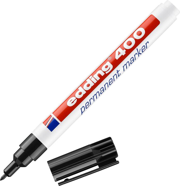 Produktbild Edding 400 (Schwarz, 1 mm, 1 x)