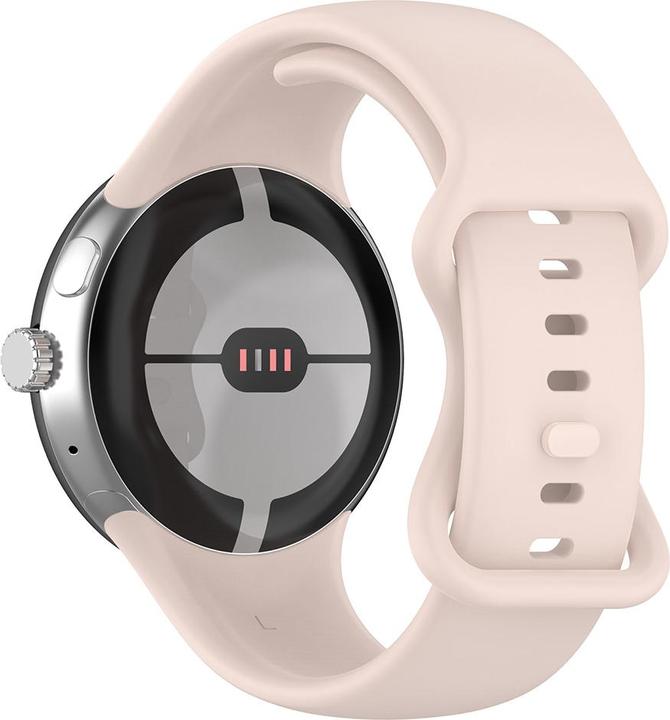 Produktbild Techsuit - Watchband (W031) - Google Pixel Watch / Watch 2 / Watch 3 41mm - Light Pink (Silicone)