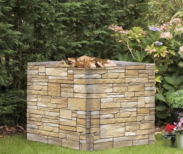 Produktbild Wenko Balkon Sichtschutz "Mauer-Blumen"