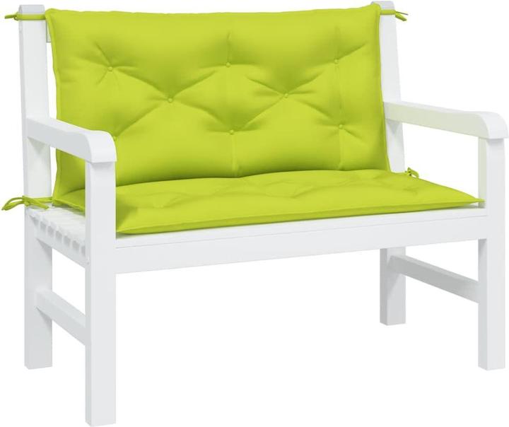 Produktbild VidaXL Gartenbank-Auflagen 2 Stk. O x ford-Gewebe (100 x 50 x 7 cm)