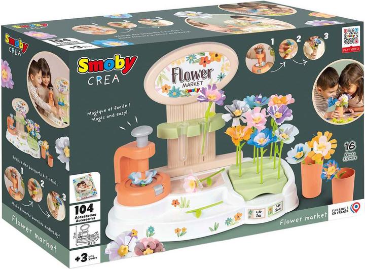 Actual product image Smoby Krativset Flower Market