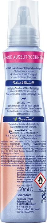 Actual product image NIVEA Sf curls swing (150 ml, Curling mousse)