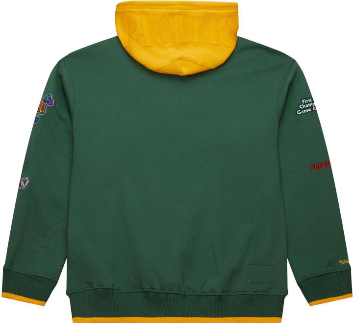 Produktbild Mitchell & Ness Fleece Hoody - ORIGINS Green Bay Packers XXL (XXL)