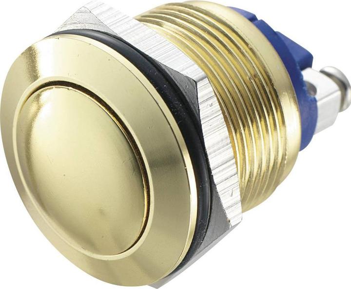 Produktbild Tru Components 701262 GQ 19B-G Vandalismusgeschützter Drucktaster 48 V/DC 2 A 1