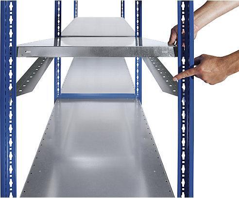 Image du produit eurokraft pro étagères sans boulons, double rangée