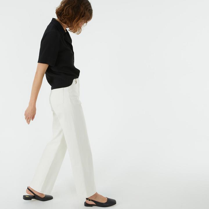 Produktbild La Redoute Collections Kurzärmelige Bluse mit Reverskragen (32)
