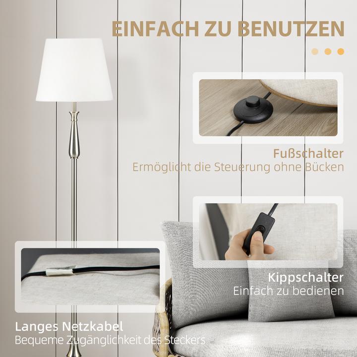 Produktbild Homcom Stehlampen-Set mit E37 Fassung (E27)