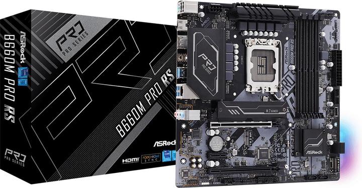 Immagine prodotto AsRock B660M Pro RS (LGA 1700, Intel B660, mATX)