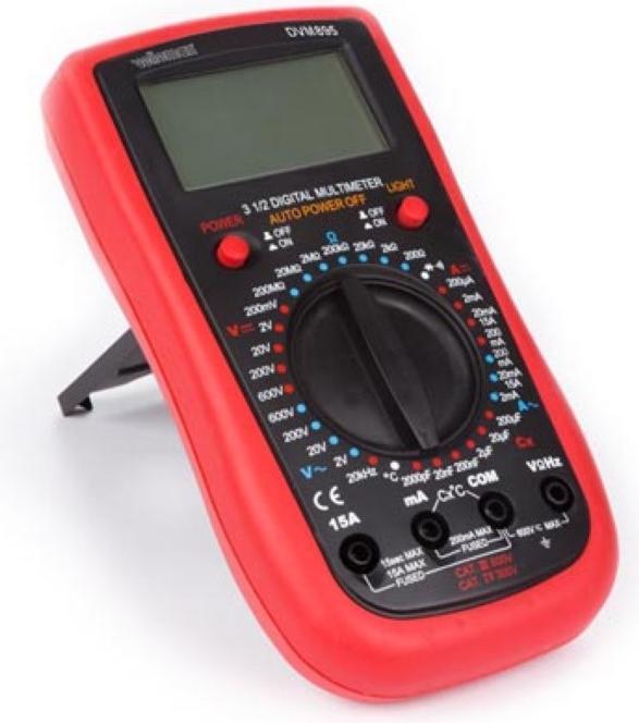 Immagine prodotto Velleman MULTIMETRO DIGITALE - CAT III 600 V / CAT IV 300 V - 1999 CONTEGGI (CAT III 600V, CAT IV 300V)