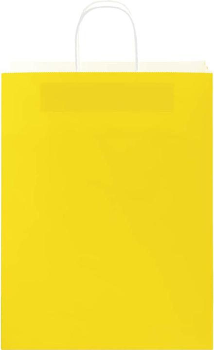 Image du produit VidaXL Sacs en papier kraft 50 pcs. avec anse jaune 32x12x42 cm Sac en papier (Pochette cadeau, 50 x)