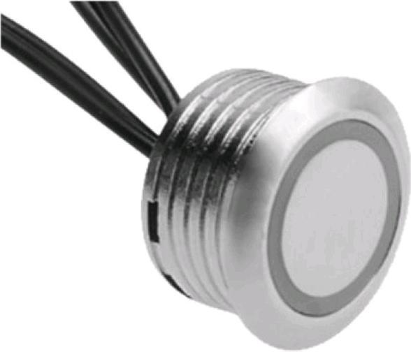 Produktbild V-TAC VT2411 LED Berührungsschalter und Dimmer Kabel Silber Schwarz