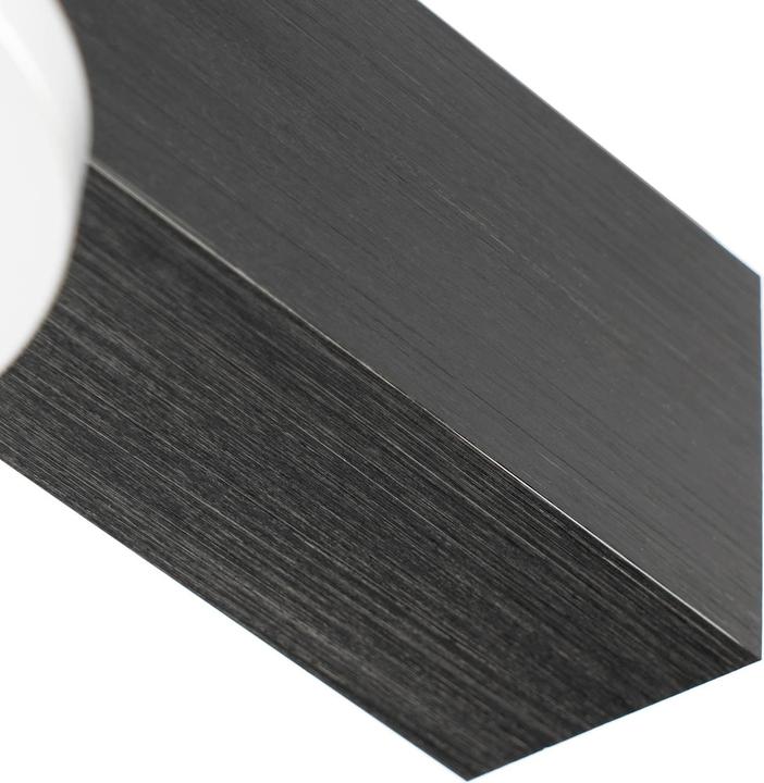 Actual product image Lucande Kellino ceiling light, 4-light, black (600 lm, GU10)