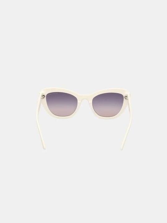 Immagine prodotto Guess by Marciano Donna Occhiali da Sole Acetato Bianco Fumo Cat Eye