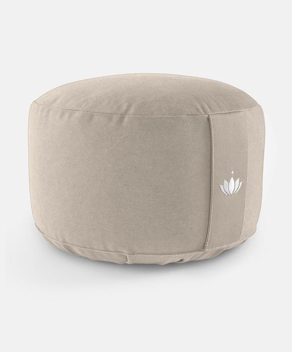 Image du produit Lotuscrafts Coussin de médiation Lotus HAUT (H : 20cm) Light Taupe (20 cm)