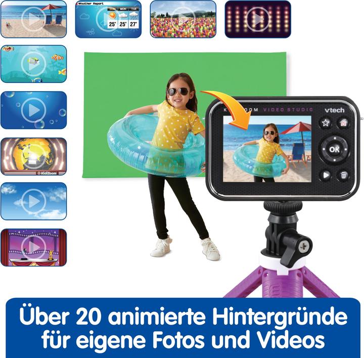 Productafbeelding VTech Kidizoom Video Studio HD paars