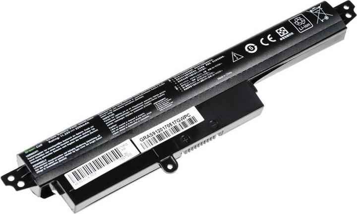Productafbeelding GreenCell Laptop Batterij voor Asus X200 X200C X200CA X200L X200LA - 11.25V - 2200mAh (3 Cellen, 2200 mAh)