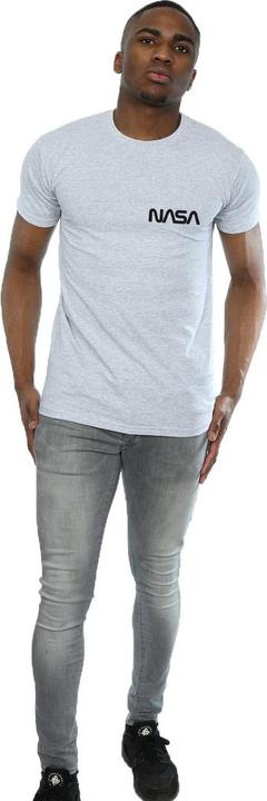 Immagine prodotto Nasa Modern Logo Chest Maglietta Uomo (L)