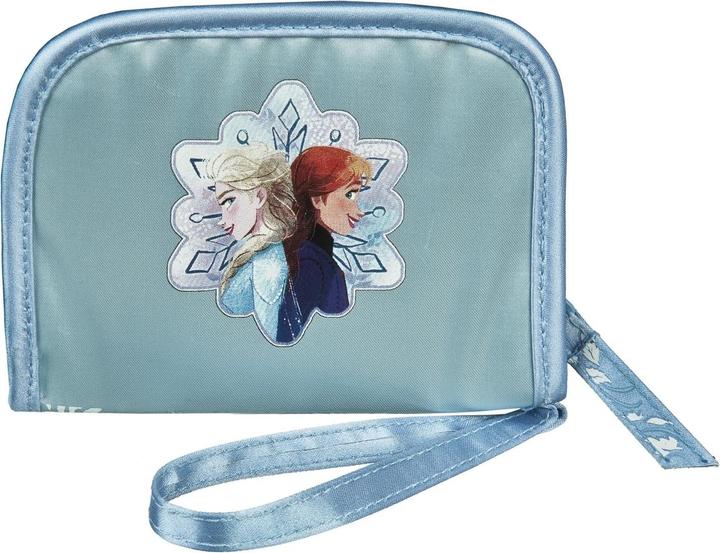 Undercover Geldbeutel Frozen mit Reissverschluss komplett Satin blau