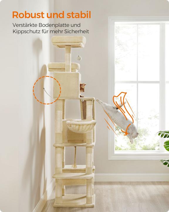 Image du produit Feandrea Cat Spa (206 cm, Beige)