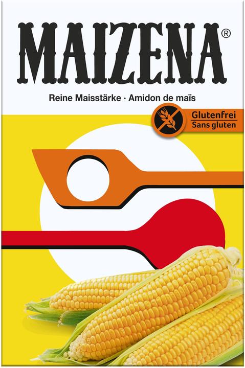 Maizena Reine Maisstärke glutenfrei, zum Binden von Saucen und Suppen oder für besonders flaumiges Backen (250 g)