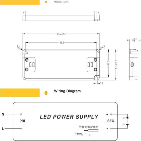 Immagine prodotto Lumina Swiss Alimentazione 12V 50W per l'installazione di mobili