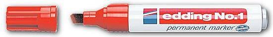 Produktbild Edding Permanent Marker No. 1 (Rot, 1 mm, 1 x)