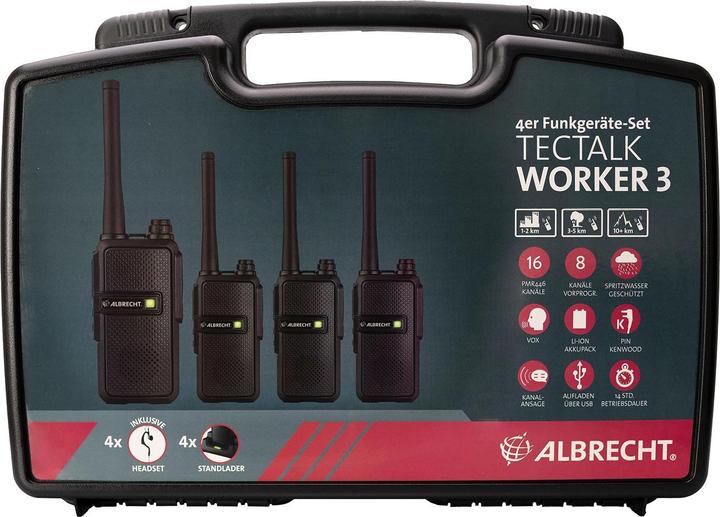 Produktbild Albrecht Tectalk Worker 3 (10 km)