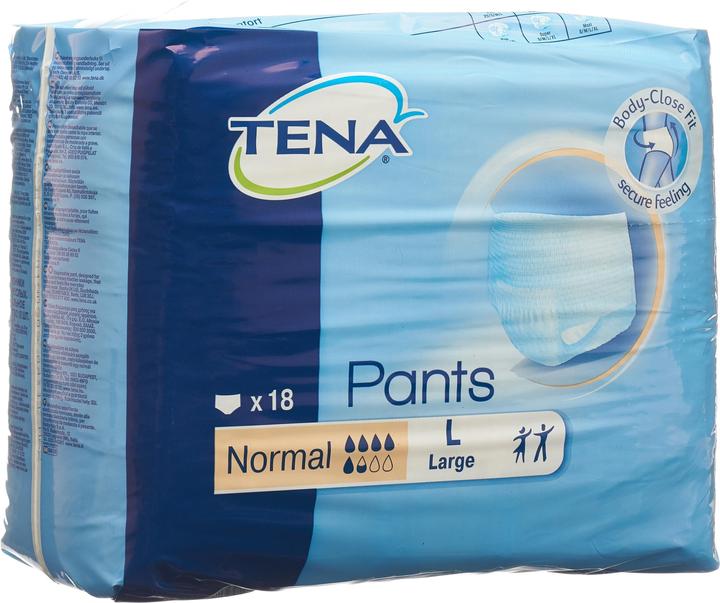 Actual product image Tena Pants Normal (18 x, Large, Regular)