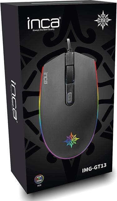 Produktbild Inca 1200 DPI RGB 4D GAMING MOUSE (Kabelgebunden)