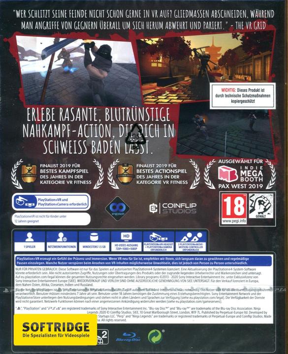 Immagine prodotto Coinflip Studios Leggende Ninja (PS4, DE)