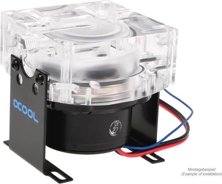 Actual product image Alphacool Ice sheet D5 - Plexi G1/4 - (VPP655/TPP644/MCP655) V.3