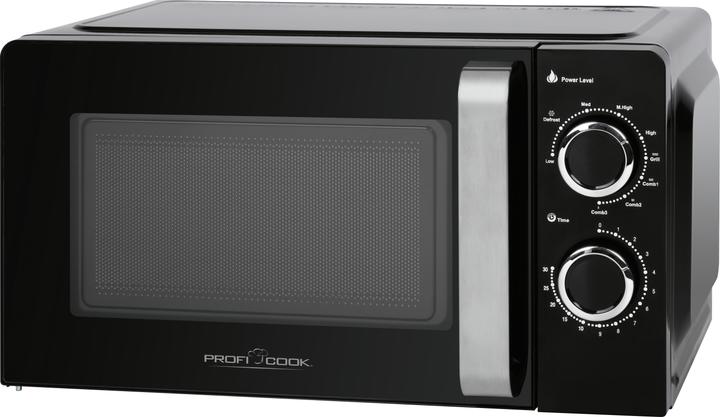 Bomann PC-MWG 1208 Arbeitsplatte Grill-Mikrowelle, Edelstahl (17 l)
