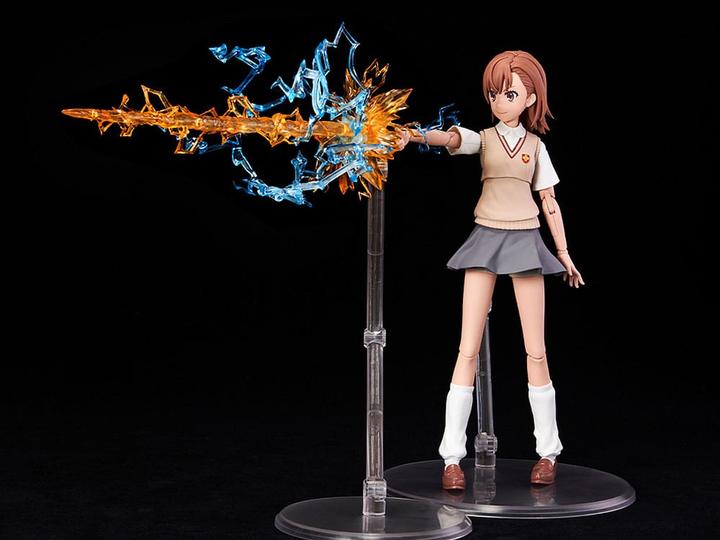 Actual product image Kadokawa A Certain Scientific Railgun T Plastic Model Kit Mikoto Misaka 16 cm