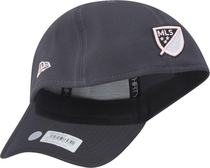 Actual product image New Era 39Thirty Stretch Cap - MLS Inter Miami charcoal (S/M)