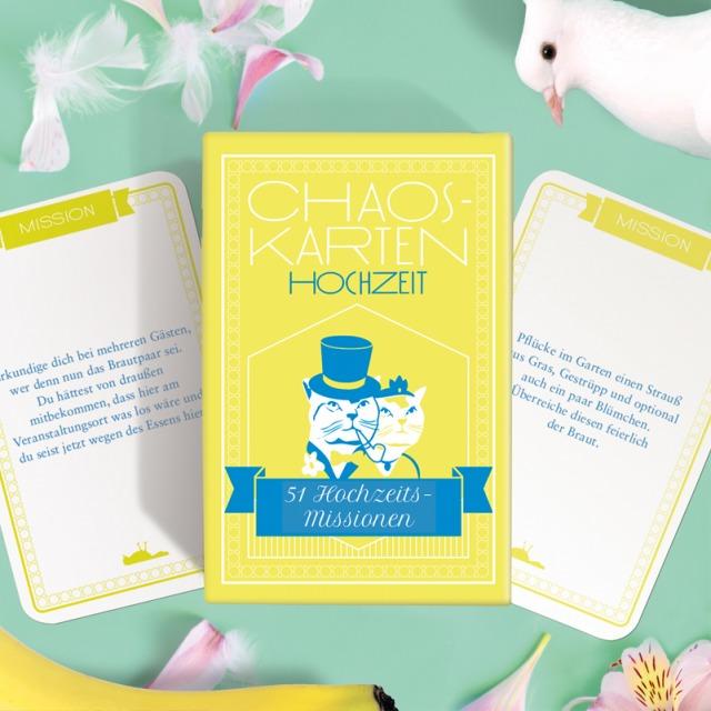 Produktbild Chaoskarten Hochzeit 51 Missionen