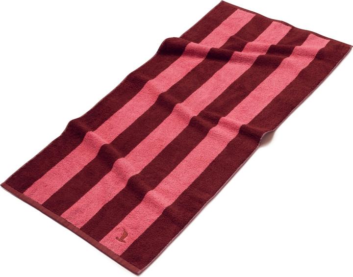 Productafbeelding Möve Superwuschel blokstreep douche handdoek 80x150 cm (80 x 150 cm)