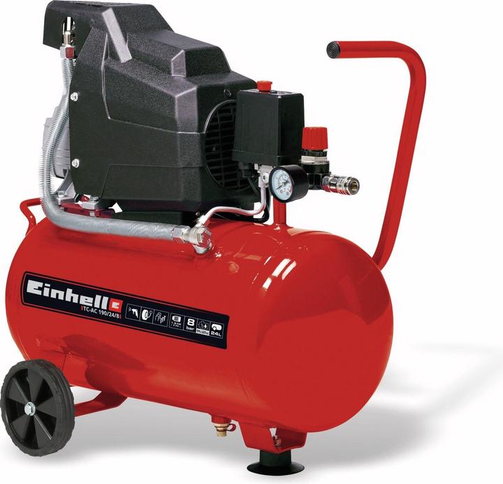 Einhell TC-AC 190 Kompressor (8 Bar, 24 l)