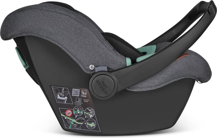 Actual product image ABC Design ABC Tulip baby car seat i-Size / 0 to approx. 13 kg (Baby car seat, ECE R129/i-Size Standard)