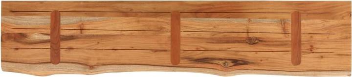 Immagine prodotto VidaXL Piano del tavolo rettangolare con bordo ad albero Piano del mobile in legno massiccio di acacia