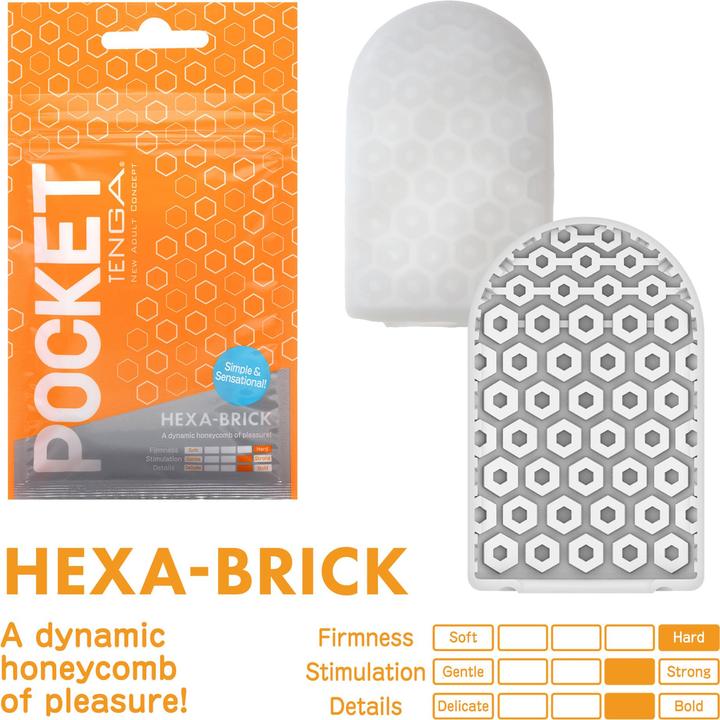 Actual product image Tenga Hexa Brick