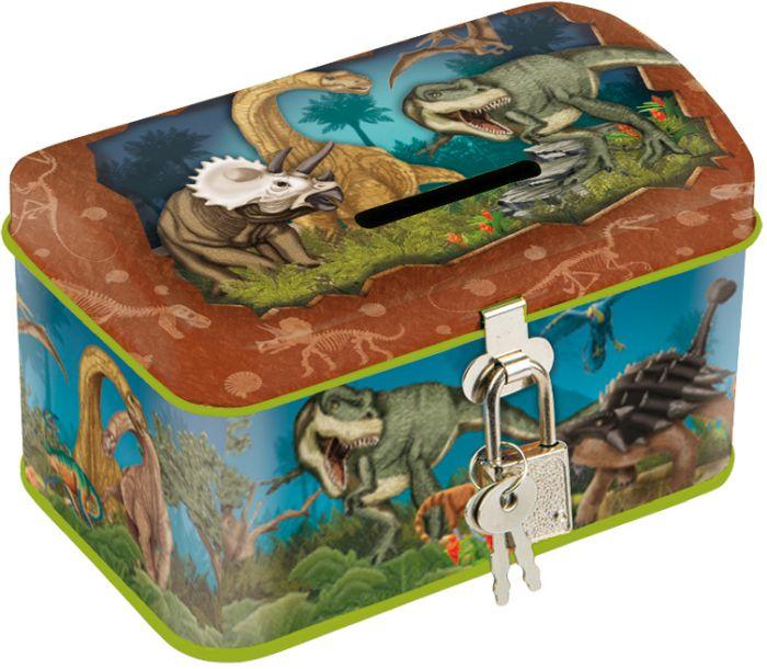 Actual product image Lutz Mauder Dinosaur money box, from 3 years.